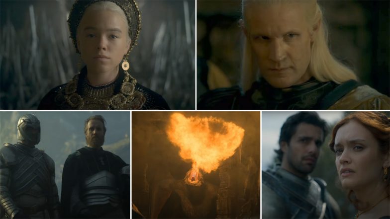 House of the Dragon Trailer: It’s a Bloody War Between the Houses in Game of Thrones Prequel Series (Watch Video)