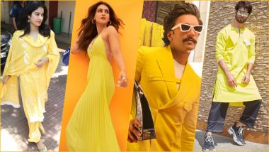 How To Wear Yellow in Summers? From Kriti Sanon to Ranveer Singh, 7 Bollywood Celebrities Aced This Tricky Colour