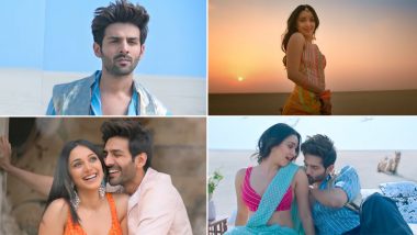 Bhool Bhulaiyaa 2 Song Hum Nashe Mein Toh Nahin: Kartik Aaryan, Kiara Advani’s Romance Is at Its Peak in This Love Track (Watch Video)