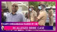 Karti Chidambaram Raided By CBI In Alleged Bribe Case, Father P Chidambaram Says 'Timing Interesting&rsquo;