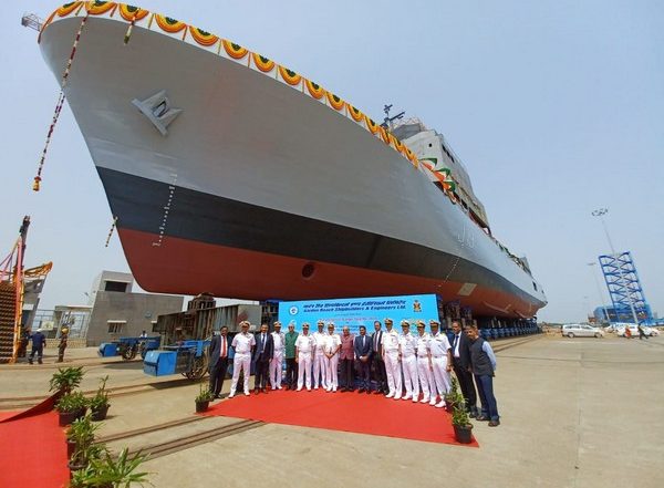 India News | GRSE Launches Indian Navy Survey Vessel 'INS Nirdeshak'