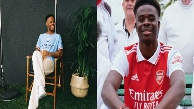 Sports News | Arsenal, Manchester City Launch Home Kits for Next Season