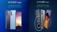 Business News | Motorola Brings Never Seen Before Offers on Moto G31 and Moto G60 Exclusively During the Flipkart Big Saving Days Sale from 3-8th May