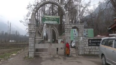 World News | J-K: Dachigam National Park Welcomes Endangered Red Deer Species 'Hangul'