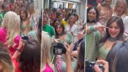 Kanika Kapoor Grooves to Aishwarya Rai Bachchan’s 'Kajra Re' Song at Her Pre-Wedding Function (Watch Video)
