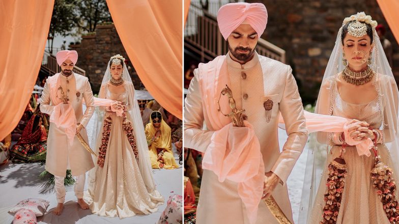 Karan V Grover Marries Longtime Girlfriend Poppy Jabbal; Check Out First Picture of the Newlyweds!