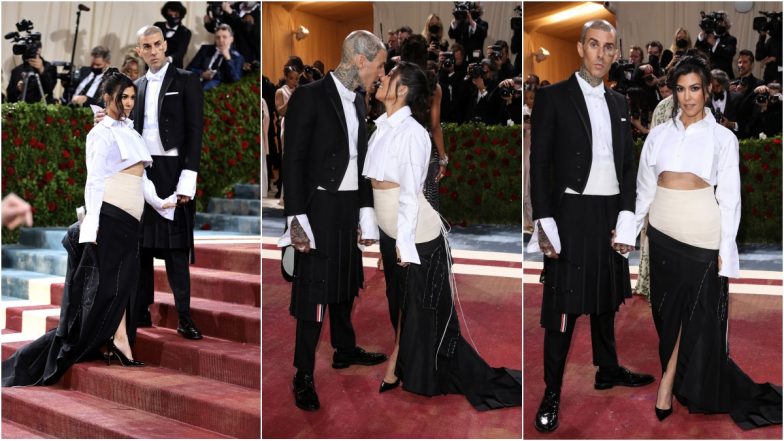Met Gala 2022: Kourtney Kardashian, Travis Barker Arrive in Style to Celebrate Fashion's Biggest Night