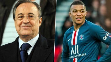 Is Kylian Mbappe Joining Real Madrid? Club President Florentino Perez Drops Huge Hint on Frenchman’s Move to Santiago Bernabeu