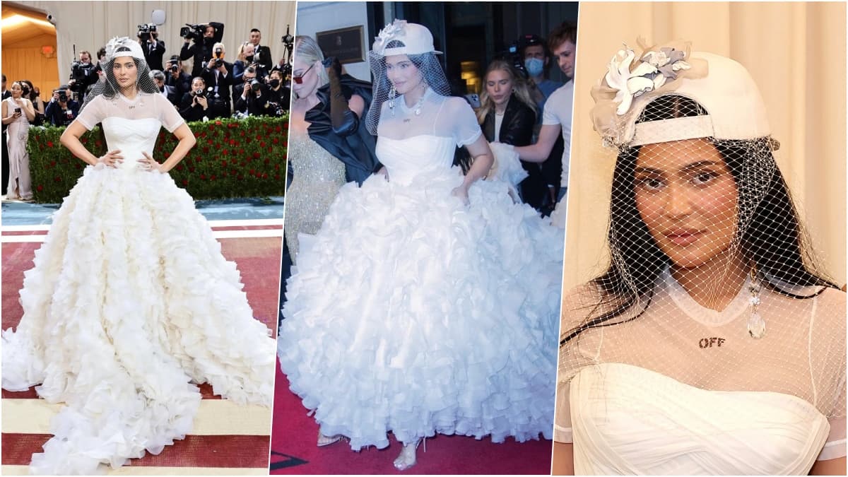 Kylie Jenner Hits Met Gala 2022 In Wedding Dress As Tribute To