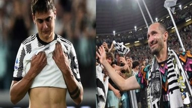 Sports News | Teary-eyed Paulo Dybala Bids Adieu to Juventus Along with Club Legend Giorgio Chiellini