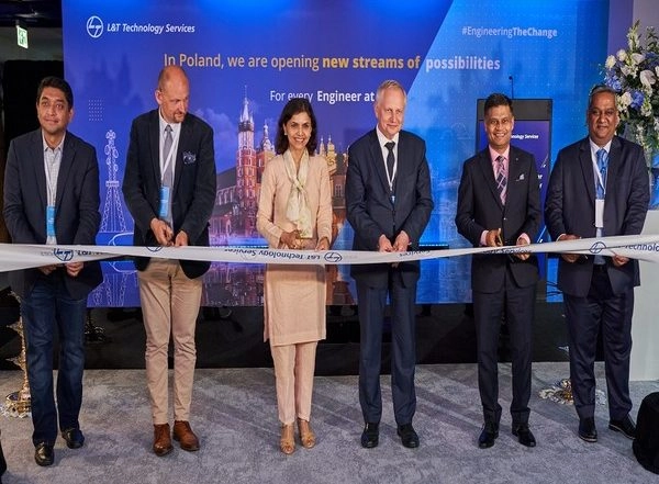 Business News | L&T Technology Services Inaugurates Engineering R&D Centre in Poland to Provide Embedded and Digital Solutions to Clients