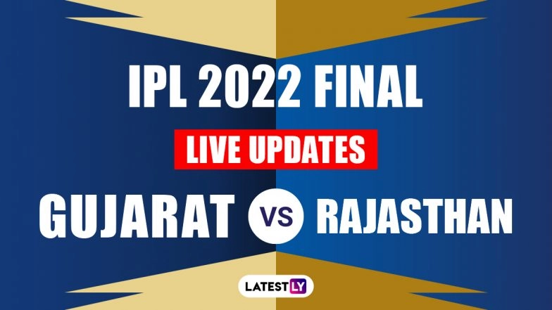 Live Score Updates and Commentary Of GT vs RR IPL 2022 Final