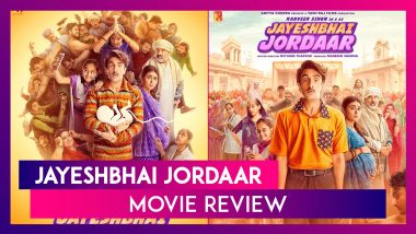 Jayeshbhai Jordaar Movie Review: Even Ranveer Singh’s Energetic Performance Can’t Save This Divyang Thakkar Directorial!