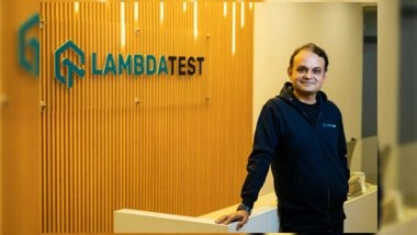 Business News | GitHub Exec Maneesh Sharma Joins LambdaTest as Chief Operating Officer