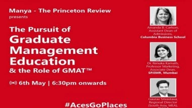 Business News | Manya - The Princeton Review Presents The Pursuit of Graduate Management Education and the Role of GMAT
