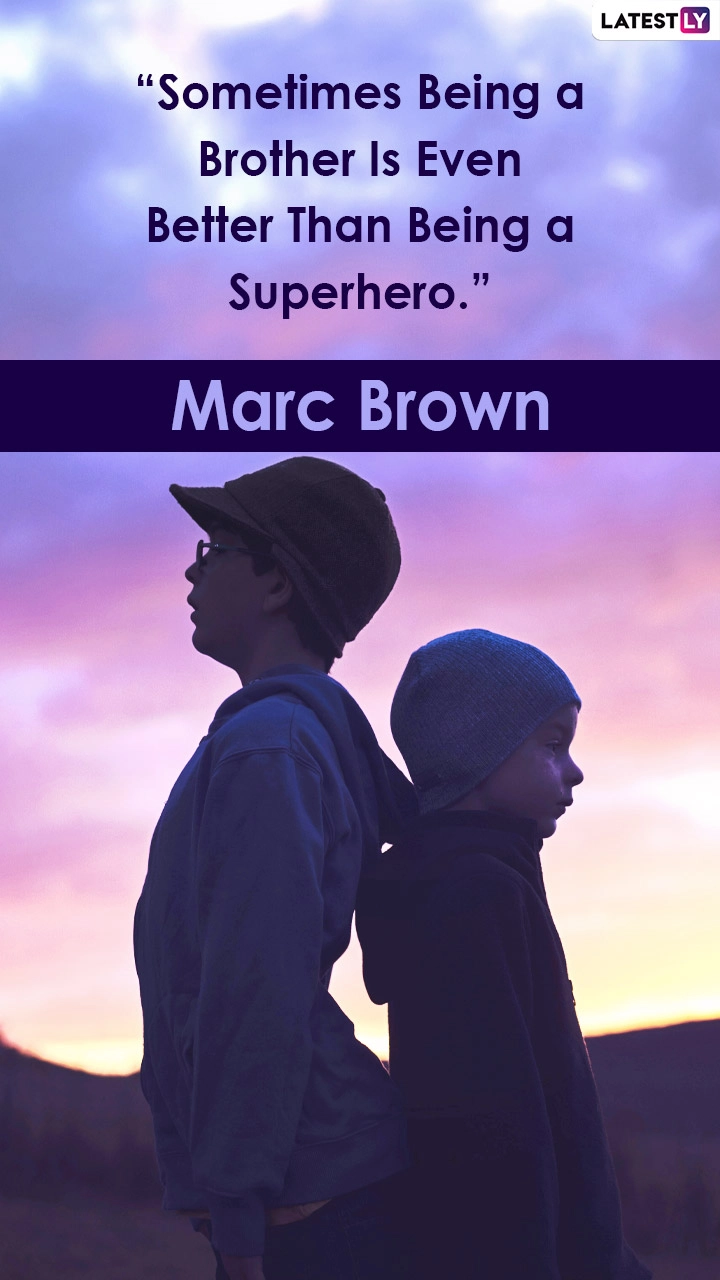 Happy Brother's Day 2022 Beautiful Quotes and Messages to Send to Your