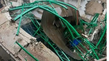 Steel Dome of Newly Constructed Meghalaya Assembly Collapses