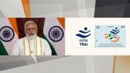 PM Narendra Modi Releases Postal Stamp Marking Silver Jubilee Celebrations of TRAI