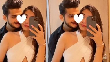 Lock Upp Winner Munawar Faruqui Poses With Rumoured Girlfriend Nazila in a Hot Mirror Selfie (View Pic)