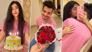 Munawar Faruqui Celebrates Rumoured Girlfriend Nazila’s Birthday With Cake, Flowers and Love (View Pics)