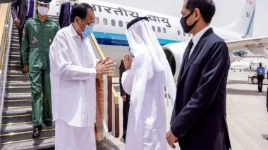 World News | Vice President Venkaiah Naidu Offers Condolences in UAE on Former President Sheikh Khalifa's Demise