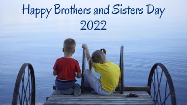 Happy Brothers and Sisters Day 2022 Greetings & HD Images: WhatsApp Status Messages, Facebook Quotes, SMS and Wallpapers To Share on May 2