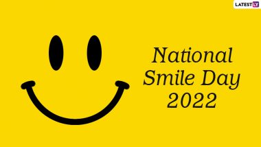 National Smile Day 2022 Images & HD Wallpapers for Free Download Online:  WhatsApp Status Messages, GIFs, Quotes and SMS To Make Your Loved Ones Smile  | 🙏🏻 LatestLY