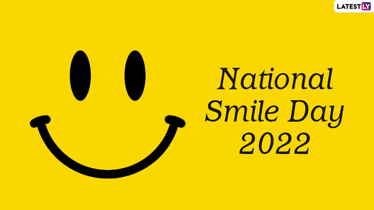 Festivals & Events News Happy Smile Day 2022 Greetings, Wishes