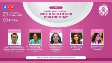 Business News | Breast-milk Donation Awareness Summit Held on World Human Milk Donation Day by NeoLacta Lifesciences