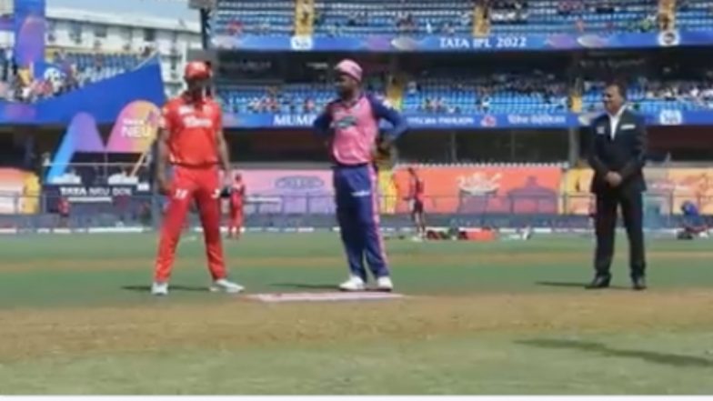 PBKS vs RR, IPL 2022 Toss Report & Playing XI: Unchanged Punjab Kings Opt to Bat As Yashasvi Jaiswal Returns for Rajasthan Royals