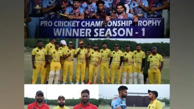Business News | Pro Cricket Championship Trophy (PCCT) Announced the Schedule of Their Selection Trials and Matches Today