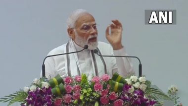 PM Narendra Modi Says, ‘BJP Government Tried To Shield Farmers Though Prices of Fertilizers Shot Up in Global Markets Due to Pandemic, War’