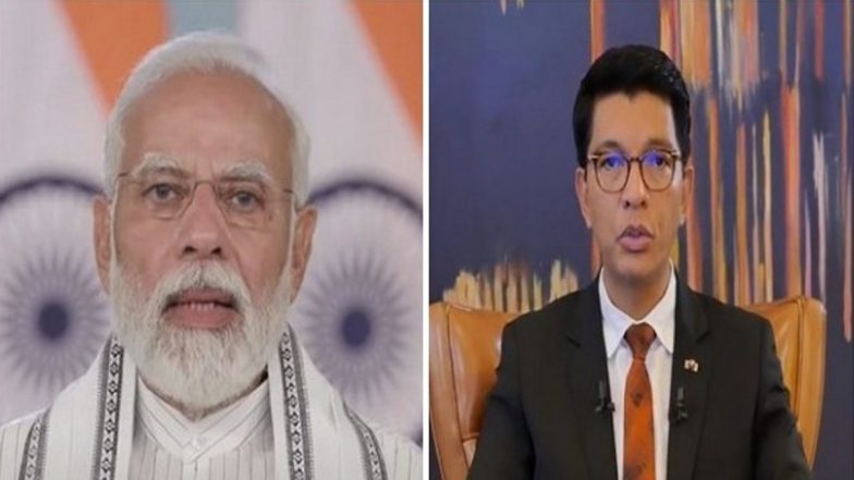 PM Narendra Modi Thanks Madagascar President Andry Rajoelina for Recognising India's Leadership in Disaster Resilience