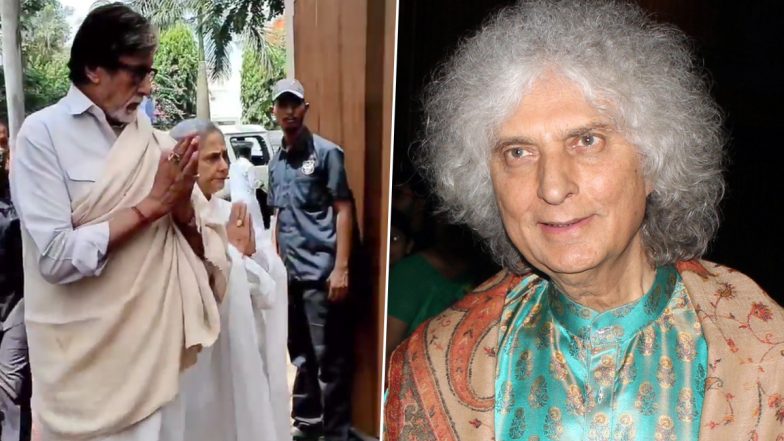 RIP Pandit Shivkumar Sharma: Amitabh Bachchan and Jaya Bachchan Pay Their Last Respects to the Music Maestro (Watch Video)