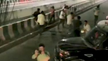 Bihar Shocker: 20 Miscreants Take Over Patna Flyover To Celebrate Birthday, Fire Shots in Air; Arrested After Video Goes Viral