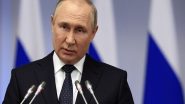 Russian President Vladimir Putin Says He Aims to Enable Belarus Air Force to Carry Nuclear Weapons