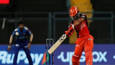 Sports News | IPL 2022: Tripathi's 76 Guides SRH to 193/6 Against Mumbai, Ramandeep Picks 3 for MI