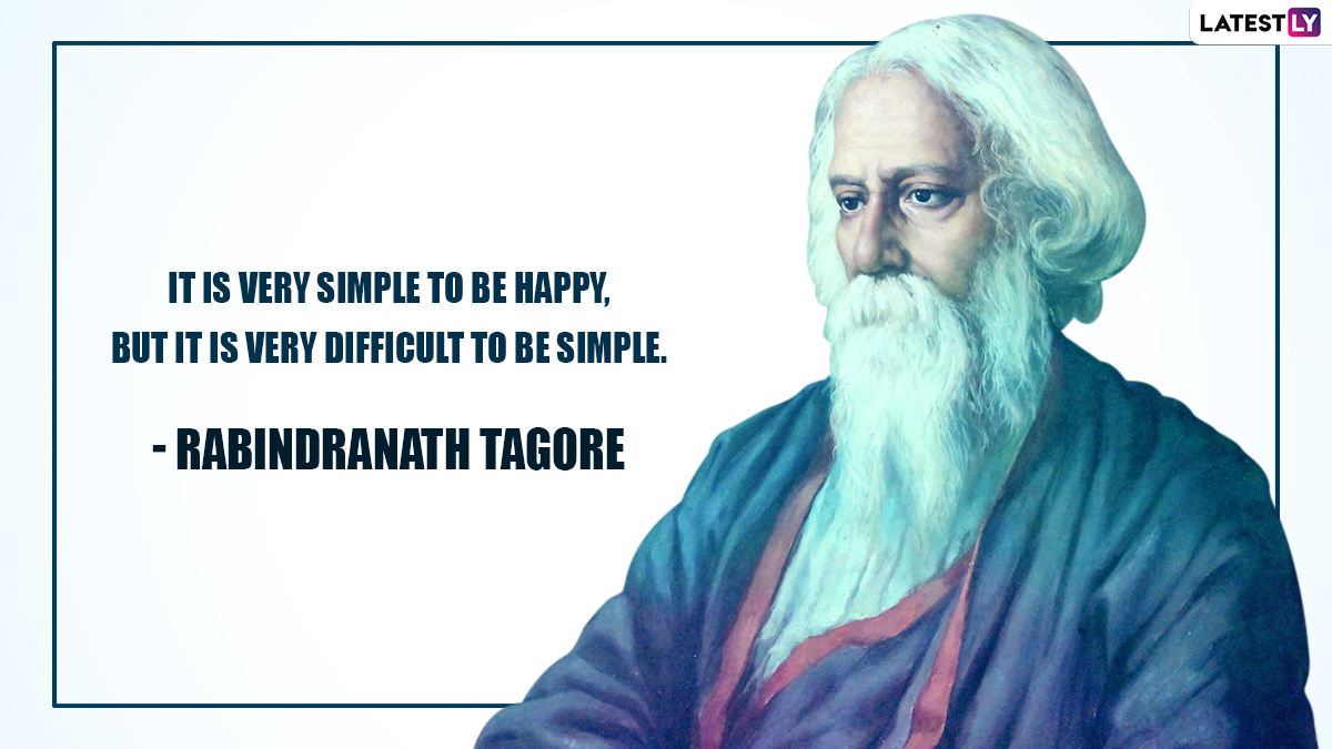 Rabindranath Tagore Jayanti 2022 Quotes, Wishes & Greetings: Share HD ...