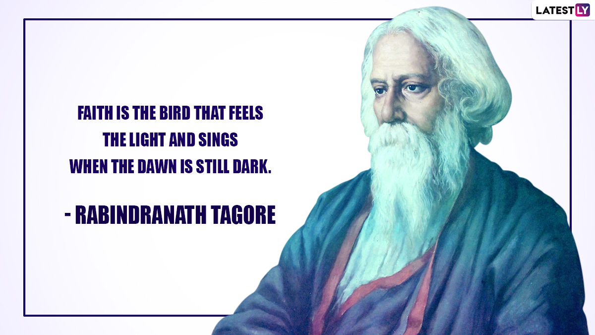 Rabindranath Tagore Jayanti 2022 Images & HD Wallpapers for Free Download  Online: Wish Happy Tagore Jayanti With WhatsApp Messages and Greetings |  🙏🏻 LatestLY
