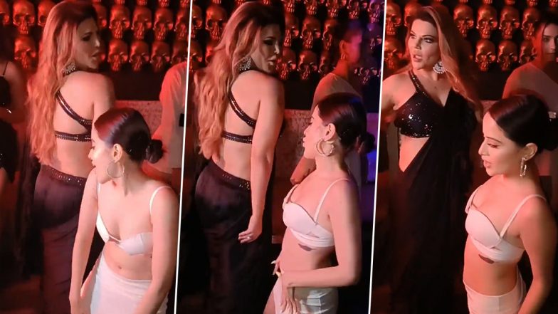 Rakhi Sawant and Urfi Javed Groove to 'Choli Ke Peeche' and It’s Sexy AF (Watch Video)