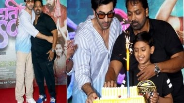 Entertainment News |  Dehati Disco Song Launch: Ranbir Celebrates Ganesh Acharya's Birthday, Pics Inside