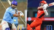 DC vs SRH, IPL 2022 Toss Report & Playing XI Update: Kartik Tyagi, Sean Abbott and Shreyas Gopal Make Hyderabad Debut, Prithvi Shaw Misses Out for Delhi As Kane Williamson Opts To Bowl