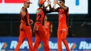 Sports News | IPL 2022: Tripathi, Umran Help SRH End Losing Streak, Defeat Beat MI by 3 Runs in High-scoring Match