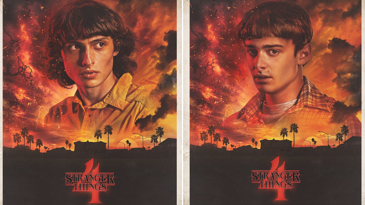 DiscussingFilm on X: New posters for Finn Wolfhard and Noah Schnapp in 'STRANGER  THINGS' Season 4.  / X