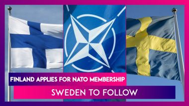 Finland Applies For NATO Membership, Sweden To Follow
