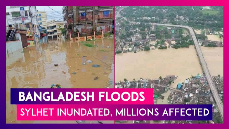 Bangladesh Floods: Sylhet Inundated, Millions Affected | 📹 Watch Videos ...