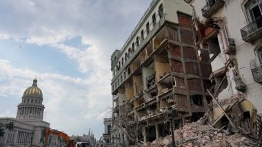 World News | Havana Hotel Explosion Death Toll Doubles to 18: Cuban President