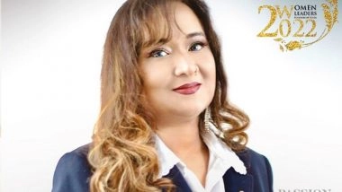 Business News | Zahra Syeda Was Honoured by Passion Vista as a 'Women Leaders to Look Up to in 2022'