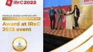 Business News | IReC 2022 Confers Assiduus Global Inc. with Prestigious E-commerce Accelerator of the Year Award