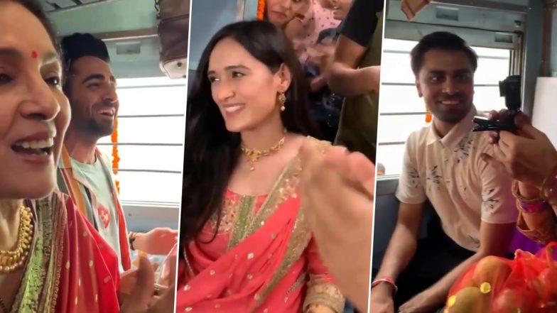 Ayushmann Khurrana, Neena Gupta and Other Shubh Mangal Zyada Saavdhan Actors Enjoy a Game of Antakshari in This BTS Video!